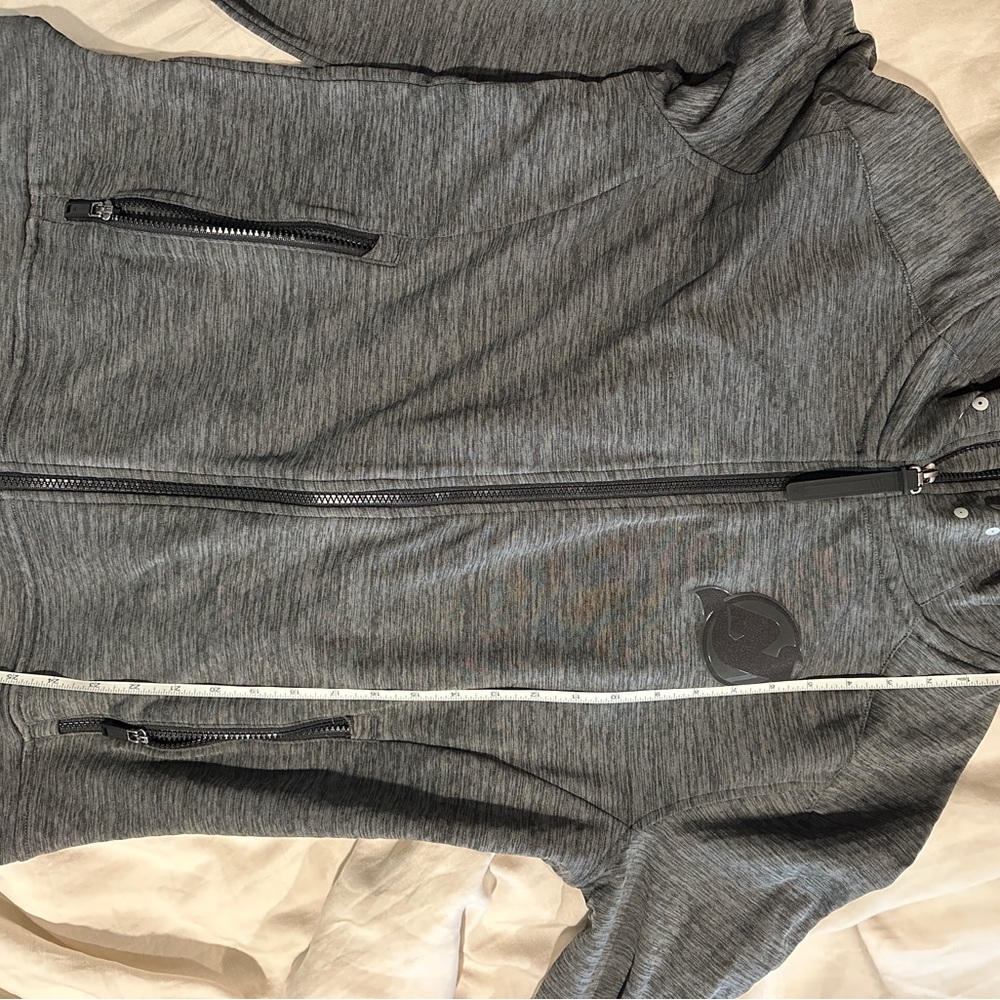 Fanatics Charcoal Zip-Up Hoodie